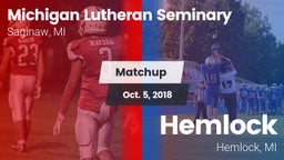 Matchup: Michigan Lutheran vs. Hemlock  2018