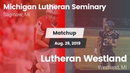 Matchup: Michigan Lutheran vs. Lutheran  Westland 2019