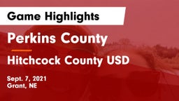 Perkins County  vs Hitchcock County USD  Game Highlights - Sept. 7, 2021