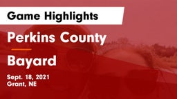 Perkins County  vs Bayard  Game Highlights - Sept. 18, 2021