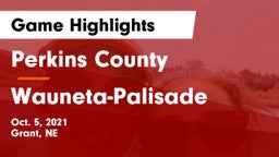 Perkins County  vs Wauneta-Palisade  Game Highlights - Oct. 5, 2021