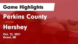 Perkins County  vs Hershey  Game Highlights - Oct. 12, 2021