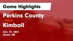 Perkins County  vs Kimball  Game Highlights - Oct. 19, 2021