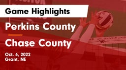 Perkins County  vs Chase County  Game Highlights - Oct. 6, 2022