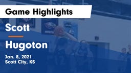 Scott  vs Hugoton  Game Highlights - Jan. 8, 2021