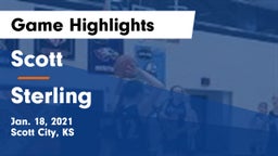 Scott  vs Sterling  Game Highlights - Jan. 18, 2021