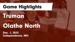 Truman  vs Olathe North  Game Highlights - Dec. 1, 2023