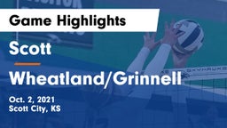 Scott  vs Wheatland/Grinnell Game Highlights - Oct. 2, 2021