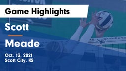 Scott  vs Meade  Game Highlights - Oct. 13, 2021