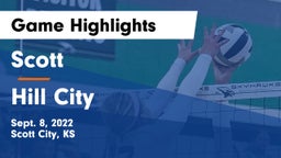 Scott  vs Hill City  Game Highlights - Sept. 8, 2022