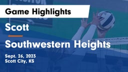 Scott  vs Southwestern Heights Game Highlights - Sept. 26, 2023