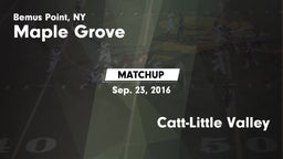 Matchup: Maple Grove vs. Catt-Little Valley 2016