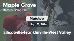 Matchup: Maple Grove vs. Ellicotville-Franklinville-West Valley 2016