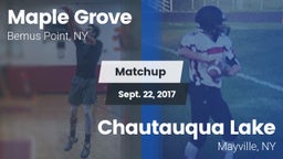 Matchup: Maple Grove vs. Chautauqua Lake  2017