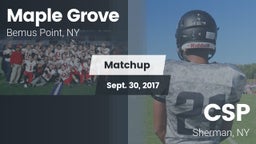Matchup: Maple Grove vs. CSP 2017