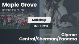 Matchup: Maple Grove vs. Clymer Central/Sherman/Panama 2018