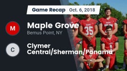 Recap: Maple Grove vs. Clymer Central/Sherman/Panama 2018