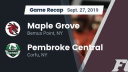 Recap: Maple Grove  vs. Pembroke Central 2019