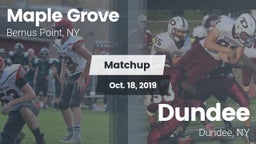 Matchup: Maple Grove High Sch vs. Dundee  2019
