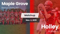 Matchup: Maple Grove High Sch vs. Holley  2019