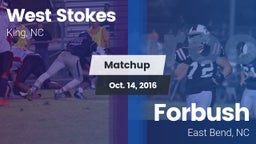 Matchup: West Stokes High vs. Forbush  2016