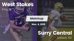 Matchup: West Stokes High vs. Surry Central  2016