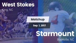 Matchup: West Stokes High vs. Starmount  2017