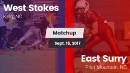 Matchup: West Stokes High vs. East Surry  2017