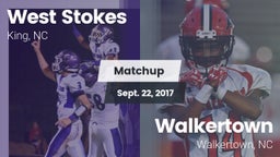 Matchup: West Stokes High vs. Walkertown  2017