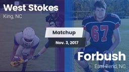 Matchup: West Stokes High vs. Forbush  2017