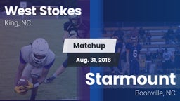 Matchup: West Stokes High vs. Starmount  2018