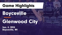 Boyceville  vs Glenwood City  Game Highlights - Jan. 4, 2024