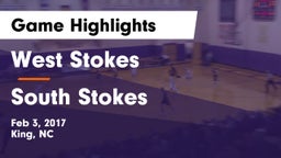 West Stokes  vs South Stokes  Game Highlights - Feb 3, 2017