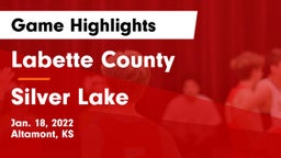 Labette County  vs Silver Lake  Game Highlights - Jan. 18, 2022