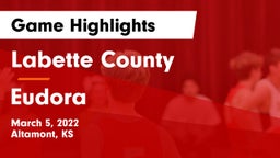 Labette County  vs Eudora  Game Highlights - March 5, 2022
