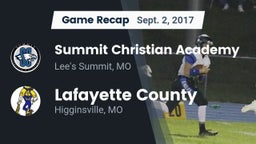 Recap: Summit Christian Academy vs. Lafayette County  2017