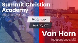 Matchup: Summit Christian vs. Van Horn  2017