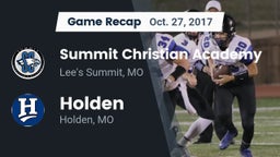 Recap: Summit Christian Academy vs. Holden  2017