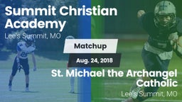 Matchup: Summit Christian vs. St. Michael the Archangel Catholic  2018
