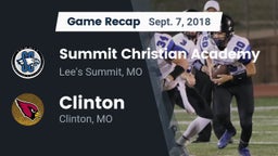 Recap: Summit Christian Academy vs. Clinton  2018