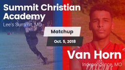 Matchup: Summit Christian vs. Van Horn  2018