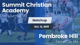 Matchup: Summit Christian vs. Pembroke Hill  2018