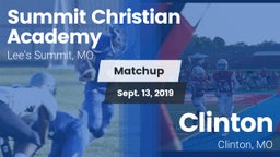 Matchup: Summit Christian vs. Clinton  2019