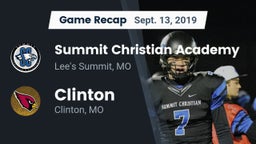 Recap: Summit Christian Academy vs. Clinton  2019