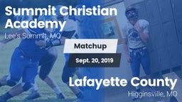 Matchup: Summit Christian vs. Lafayette County  2019