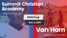 Matchup: Summit Christian vs. Van Horn  2019