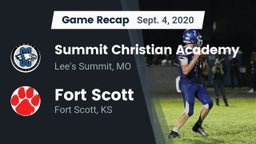 Recap: Summit Christian Academy vs. Fort Scott  2020