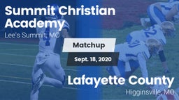 Matchup: Summit Christian vs. Lafayette County  2020