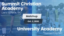 Matchup: Summit Christian vs. University Academy 2020