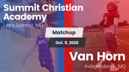 Matchup: Summit Christian vs. Van Horn  2020